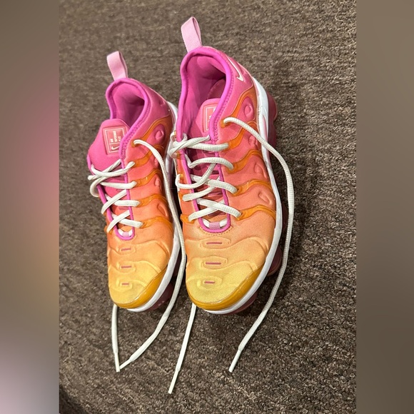 Nike Air Vapor max Plus shoes Summer Sunset Sneaker Pink Womens CI9900-600 Sz 6 - Picture 5 of 6